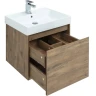 Комплект мебели для ванной Aquanet Nova Lite 60 254215 подвесной Дуб рустикальный МДФ / ЛДСП