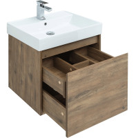 Комплект мебели для ванной Aquanet Nova Lite 60 254215 подвесной Дуб рустикальный МДФ / ЛДСП