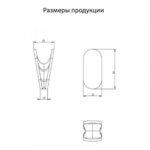 Крючок Grocenberg AC0051CR цвет Хром