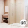 Душевая перегородка RGW Walk In 70 351005473-11 профиль цвет Хром стекло прозрачное