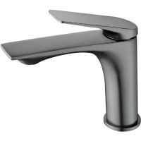 Смеситель для раковины Haiba HB10816-3 Пепельный латунь