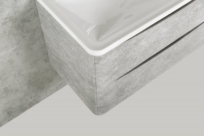 Тумба под раковину BelBagno ACQUA-800-2C-SO-CVG подвесная Cemento Verona Grigio МДФ / ЛДСП