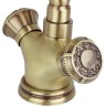 Смеситель для раковины Bronze de Luxe Royal 10105/1 Бронза латунь
