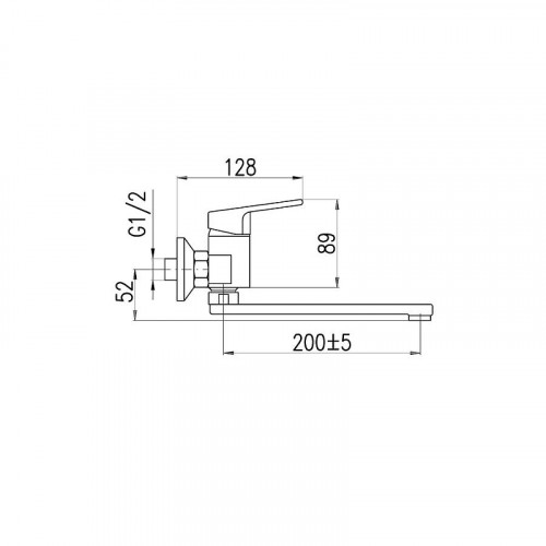 Смеситель для кухни Rav Slezak Colorado CO101.5/23 цвет Хром