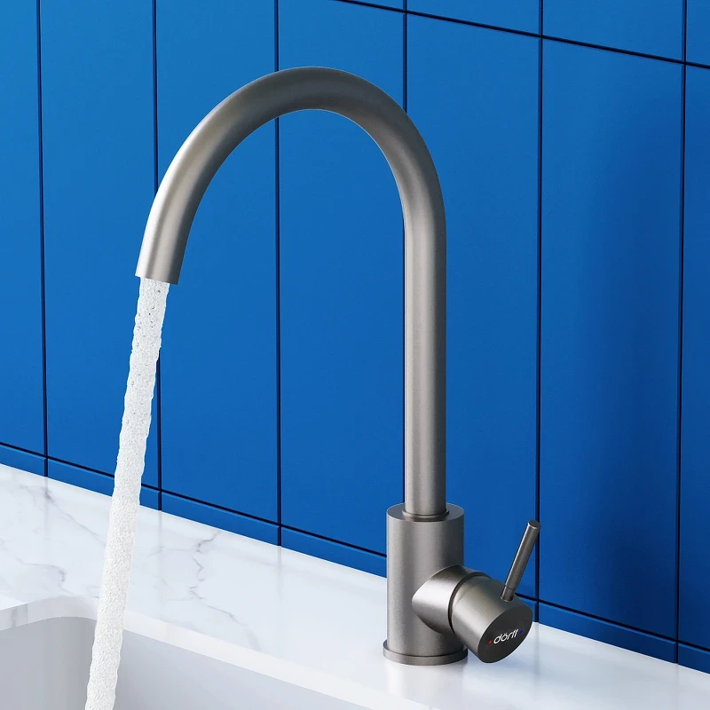 Смеситель для кухни Dorff Logic D3000000 Хром нержавеющая сталь