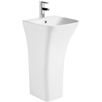 Раковина Ceruttispa Luca 45 CT7283 Белый фаянс напольный