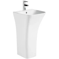 Раковина Ceruttispa Luca 45 CT7283 Белый фаянс напольный
