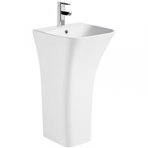 Раковина Ceruttispa Luca 45 CT7283 Белый фаянс напольный