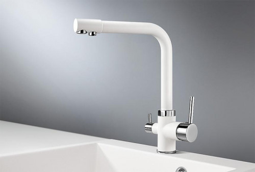 Смеситель для кухни Granula 2015 цвет Арктик