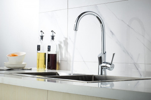 Смеситель для кухни Lemark Comfort LM3072C Хром латунь