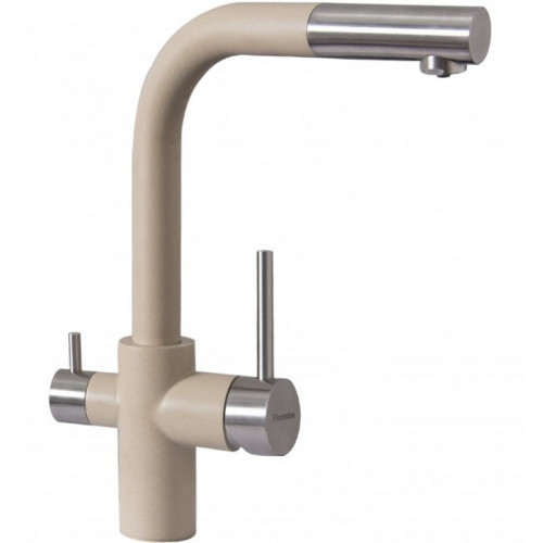 Смеситель для кухни Florentina Кристалл 333.32H.2123.202 Шампань латунь