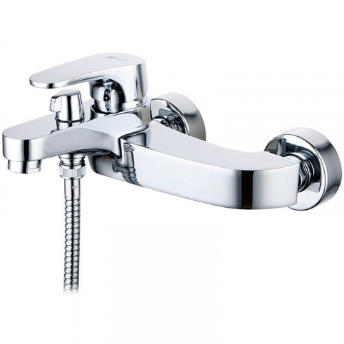 Смеситель для ванны Lemark Shift LM4334C Хром латунь на стену