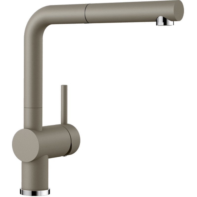 Смеситель для кухни Blanco Linus-S Silgranit 517621 Серый беж латунь