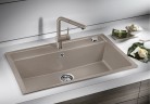 Смеситель для кухни Blanco Linus-S Silgranit 517621 Серый беж латунь
