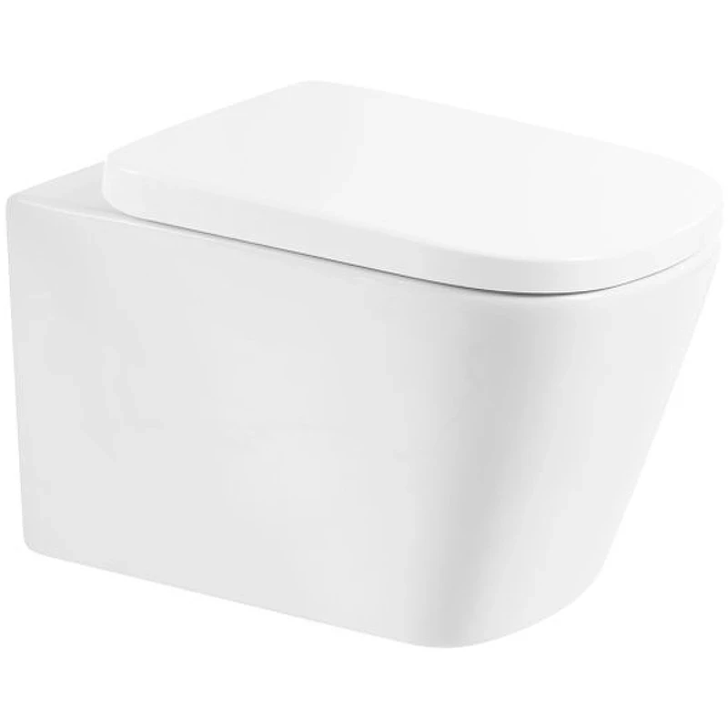 Унитаз BelBagno Albano BB120CHR подвесной без сиденья фаянс подвесной