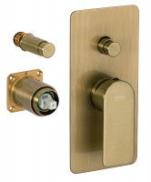 Смеситель для душа Remer Infinity I09KBVO цвет Латунь состаренная