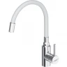 Смеситель для кухни Dorff Logic D3007633 Хром Белый нержавеющая сталь
