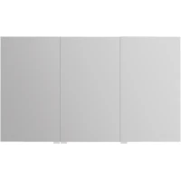 Зеркальный шкаф BelBagno 120 SPC-3A-DL-BL-1200 с подсветкой Сатин стекло