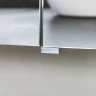 Зеркальный шкаф BelBagno 120 SPC-3A-DL-BL-1200 с подсветкой Сатин стекло