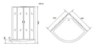 Душевая кабина Niagara Premium 100x100 NG-6002-01 без гидромассажа