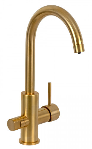 Смеситель для кухни Remer X Style N792DWBG цвет Золото брашированное
