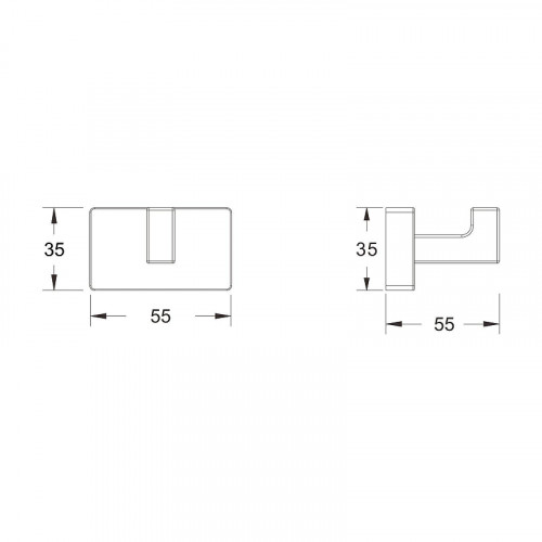 Крючок Shevanik SG56G SG5611G цвет Золотой сатин