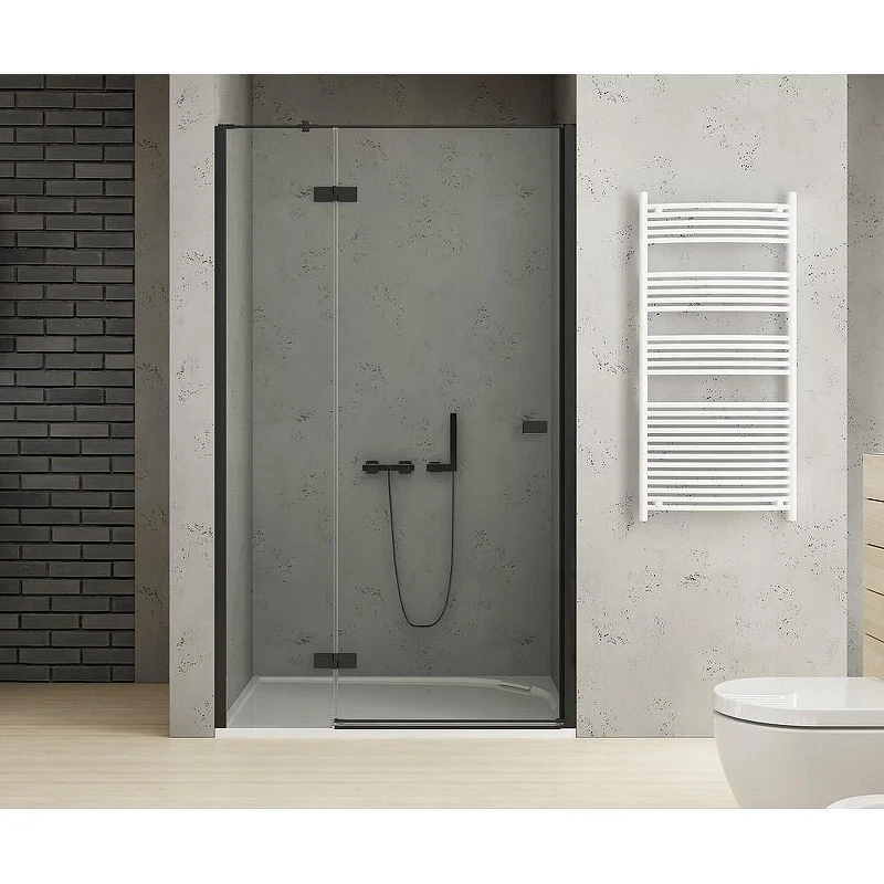 Душевая дверь New Trendy REFLEXA Black x80 EXK-4898