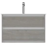 Тумба под раковину Ideal Standard Connect Air 80 E0819PS подвесная цвет Wood Light Grey + Matt White (Светло-серое дерево + Белый матовый)