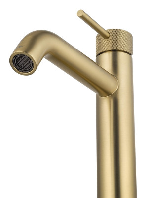 Смеситель для раковины Wonzon &amp; Woghand WW-H1062-BG цвет Брашированное золото