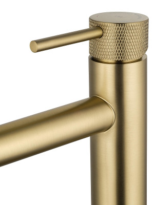 Смеситель для раковины Wonzon &amp; Woghand WW-H1062-BG цвет Брашированное золото