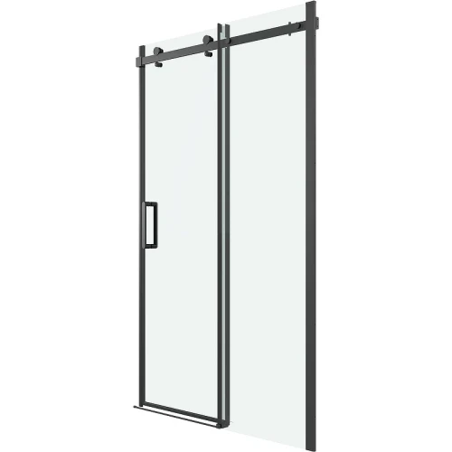 Душевая дверь Grossman Classic 110 100.K33.04.110.21.00 профиль Черный матовый стекло прозрачное