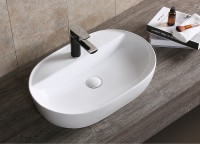Раковина Ceruttispa 60 CR0074 СТ9567 Белая фарфор накладная