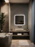 Зеркало Silver Mirrors Мальта 80 LED-00002702 с подсветкой с бесконтактным выключателем стекло