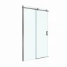 Душевая дверь BelBagno Soft Close-2 130 SOFT_CLOSE-2-BF-1-130-C-GM профиль Оружейная сталь стекло прозрачное