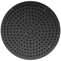 Верхний душ RGW Shower Panels SP-81-40 B 21148140-04 Черный нержавеющая сталь на потолок