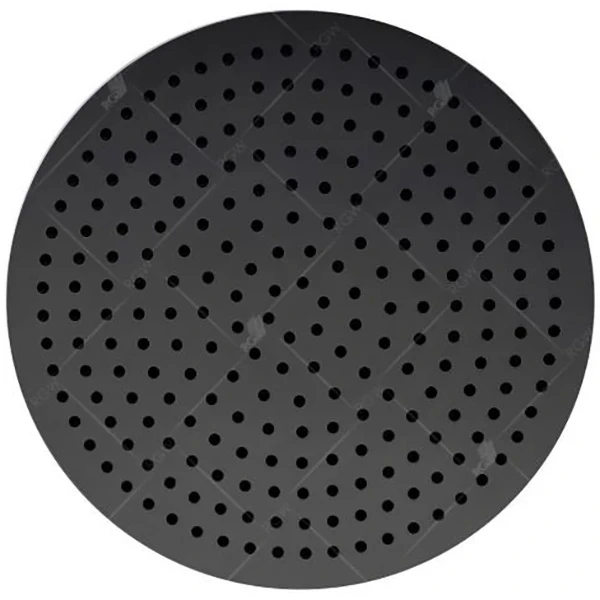 Верхний душ RGW Shower Panels SP-81-40 B 21148140-04 Черный нержавеющая сталь на потолок