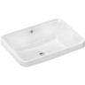 Раковина Hansgrohe Xuniva Q 55 60158450 Белая полувстраиваемая