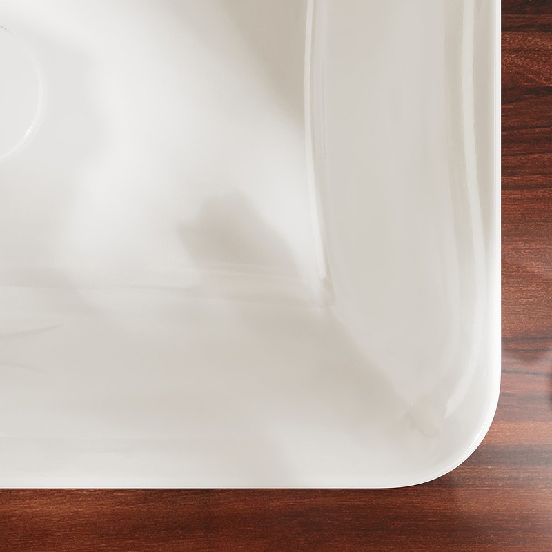 Раковина Hansgrohe Xuniva Q 55 60158450 Белая полувстраиваемая