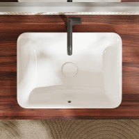 Раковина Hansgrohe Xuniva Q 55 60158450 Белая полувстраиваемая