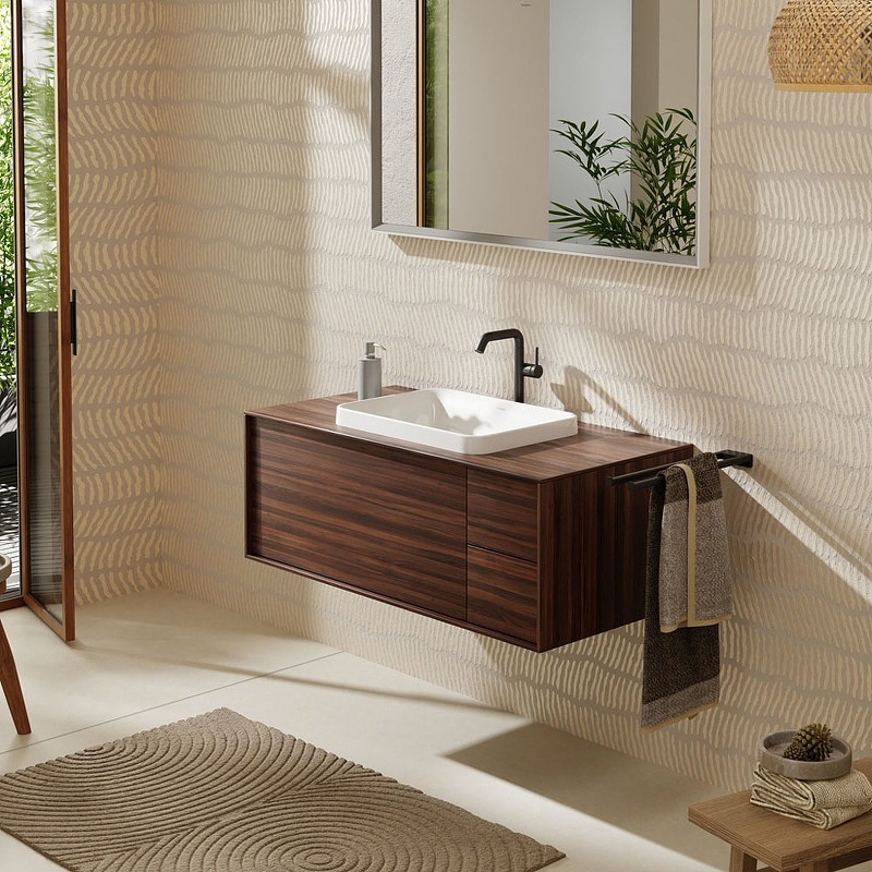 Раковина Hansgrohe Xuniva Q 55 60158450 Белая полувстраиваемая