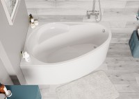 Акриловая ванна Vagnerplast Flora 150x100 L VPBA151FLA3LX-04 без гидромассажа
