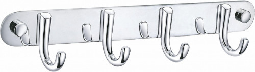 Вешалка для полотенец Wonzon &amp; Woghand WW-9384-4 цвет Хром
