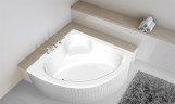 Акриловая ванна C-Bath Aurora 120x120 CBS001001 без гидромассажа