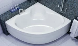 Акриловая ванна C-Bath Aurora 120x120 CBS001001 без гидромассажа