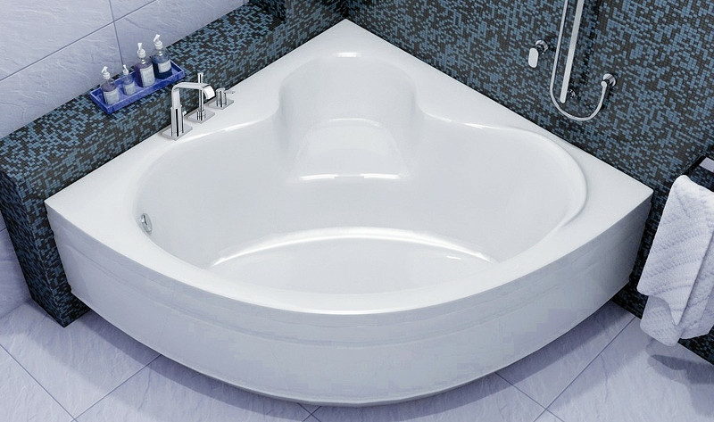 Акриловая ванна C-Bath Aurora 120x120 CBS001001 без гидромассажа