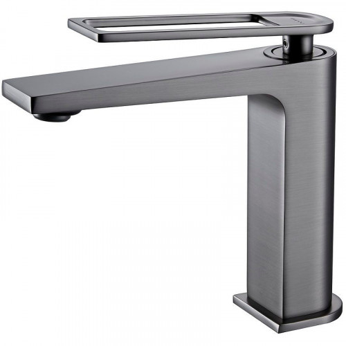 Смеситель для раковины Black&amp;White Universe UK9901MG 9901MG Gun Metal латунь