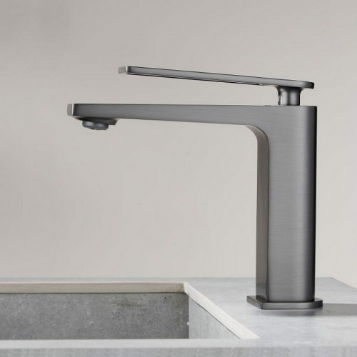 Смеситель для раковины Black&amp;White Universe UK9901MG 9901MG Gun Metal латунь