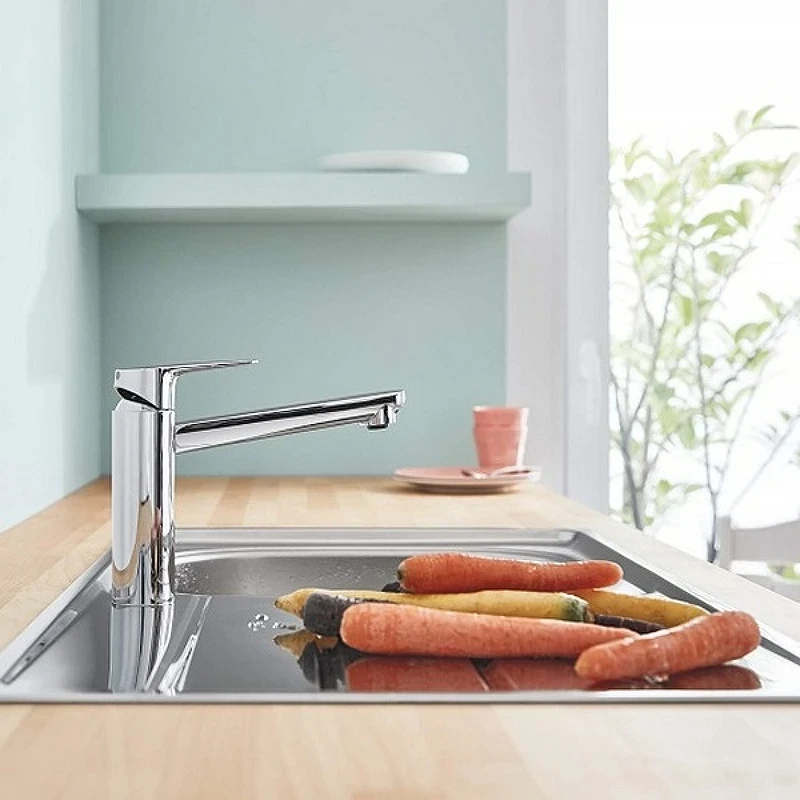 Смеситель для кухни Grohe BauCurve 31715000 Хром