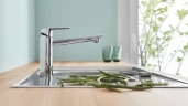 Смеситель для кухни Grohe BauCurve 31715000 Хром