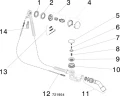 Слив-перелив Viega Simplex Trio 616642 728014 полуавтомат с наливом Хром